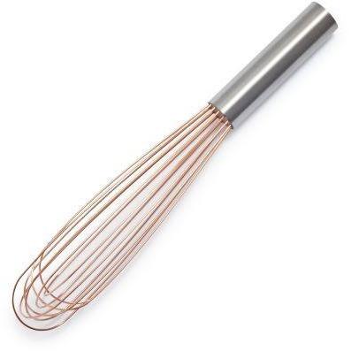 Copper French Whisk 10"